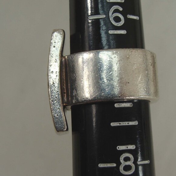 Rare!! EFVA Attling Hooked On Simone Heavy 24.1g 925 Sterling Silver Ring - Picture 10 of 10